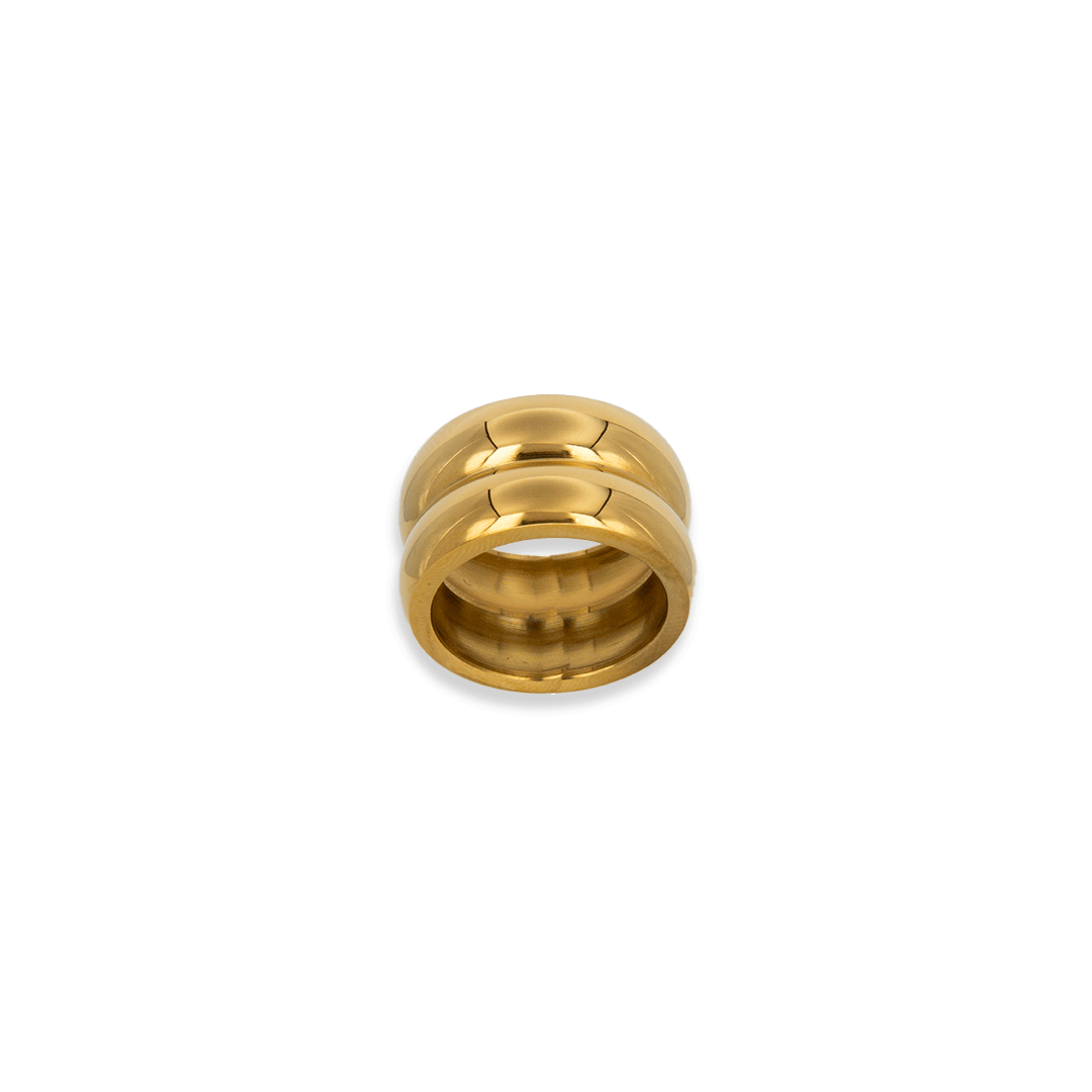 Authentic Ring - Gold - Stainless Steel