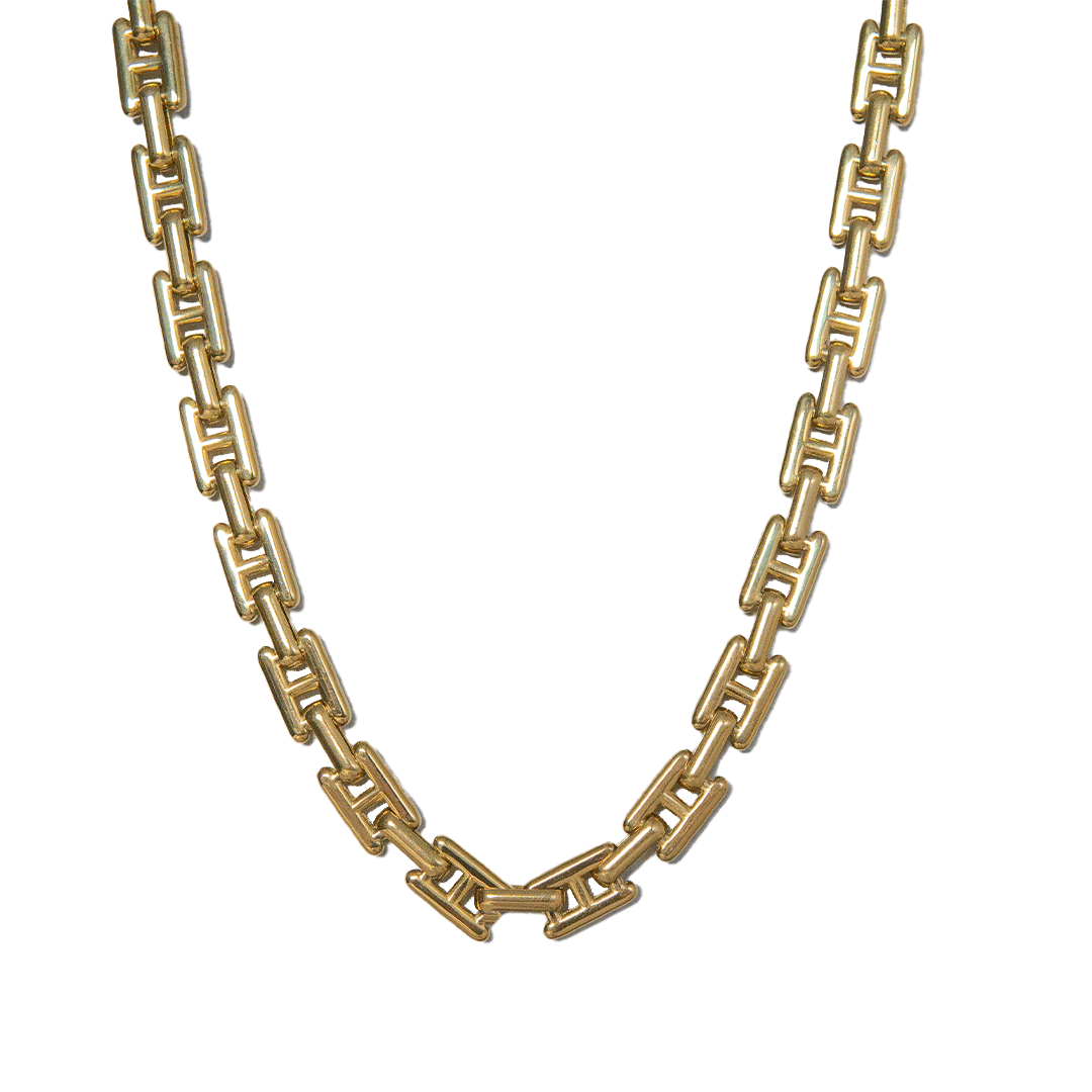 Edge Necklace - Stainless Steel 18k Gold Plated