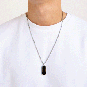 Essence Necklace - Stainless Steel - Men Necklace