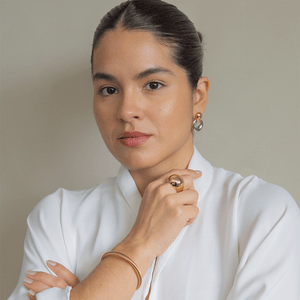 Circle Drop Earrings - Stainless Steel Gold Plated 18k - Gold and Silver