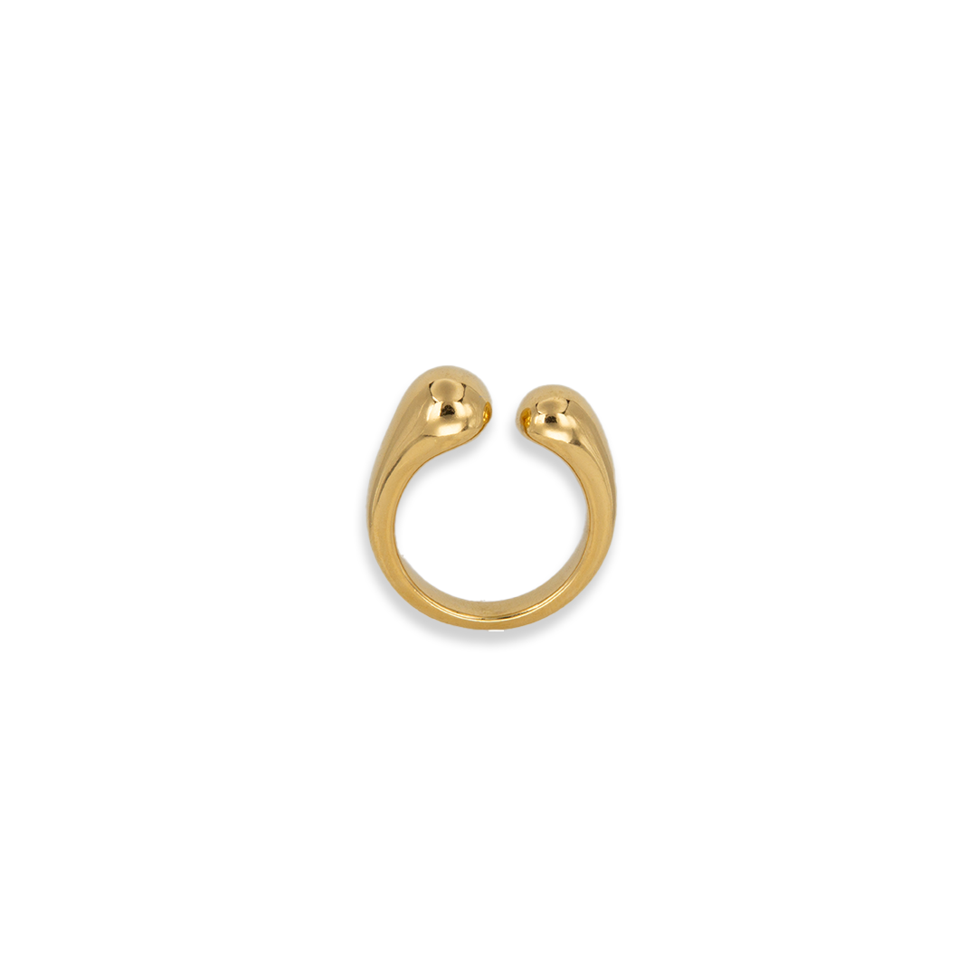 Grit Ring - Gold - Stainless Steel