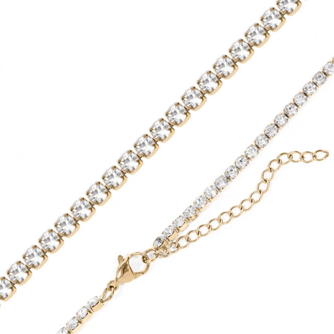 Luxe Choker Necklace - Stainless Steel 18k Gold Plated