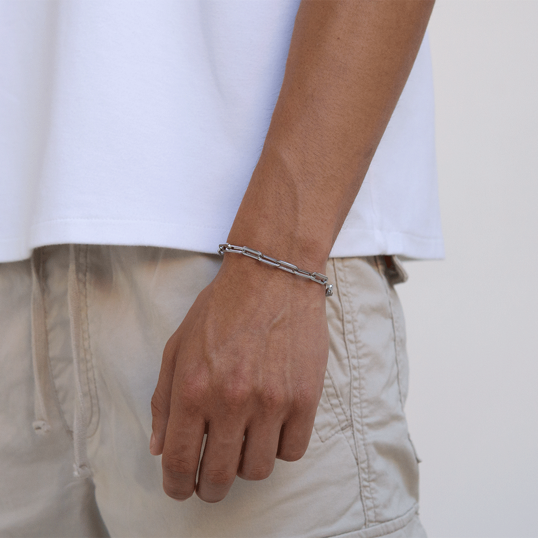 Tandem Bracelet - Stainless Steel - Men Bracelet