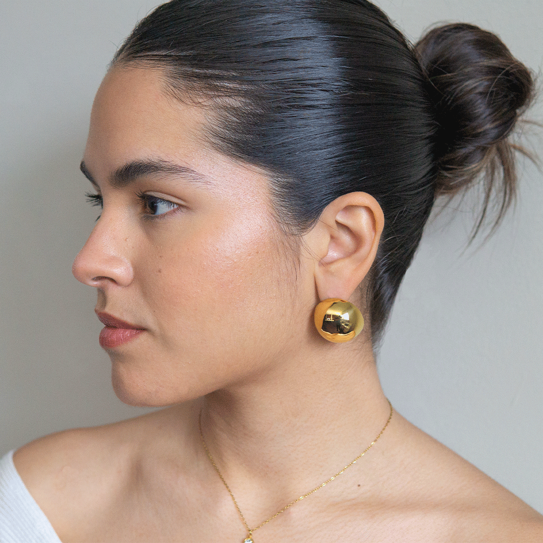 Cleo Earrings - Stainless Steel Gold Plated 18k